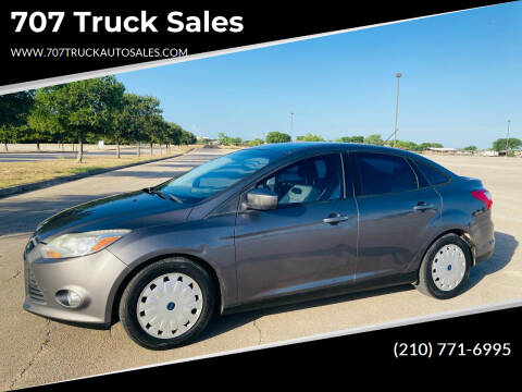 2012 Ford Focus for sale at 707 Truck Sales in San Antonio TX