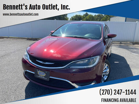 2015 Chrysler 200 for sale at Bennett's Auto Outlet, Inc. in Mayfield KY