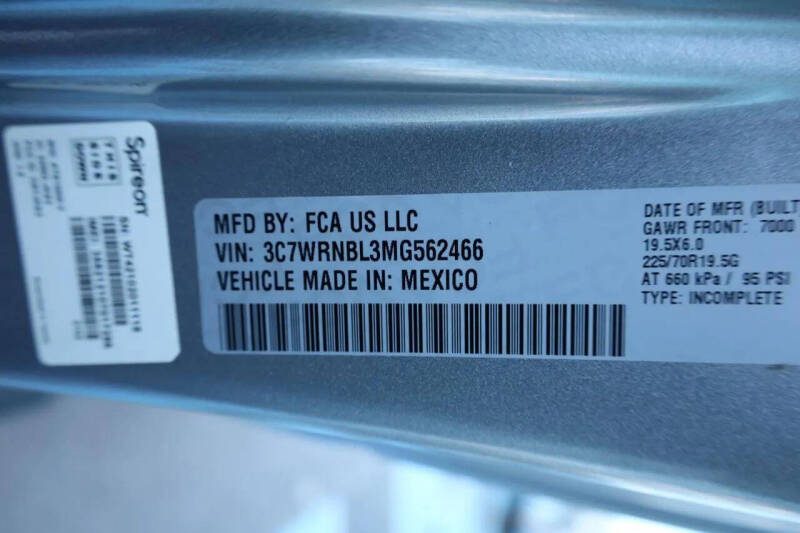 2021 RAM 5500