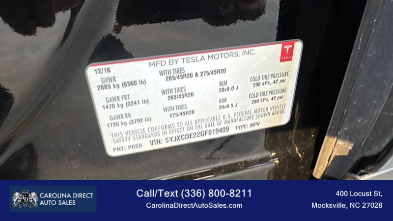 2016 Tesla Model X