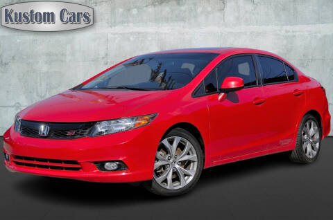 2012 Honda Civic for sale at Kustom Cars in Pacoima CA