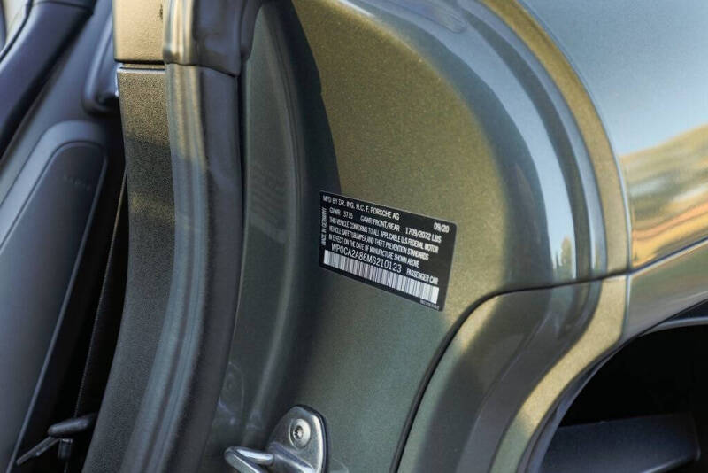 2021 Porsche 718 Boxster