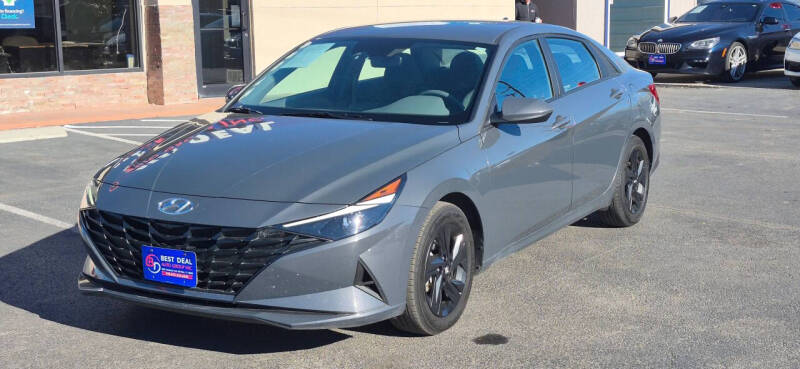 2023 Hyundai Elantra Hybrid Blue