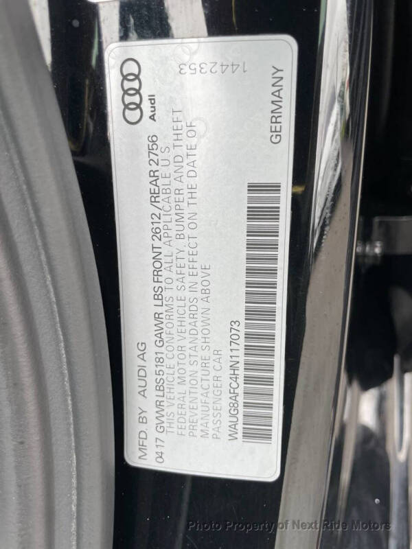 2017 Audi A6 2.0T quattro Premium Plus