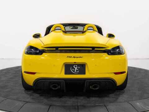 2022 Porsche 718 Boxster Spyder