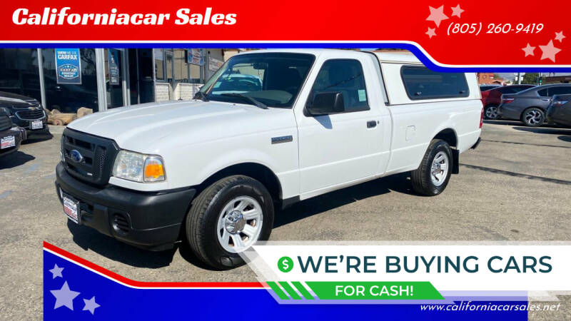 2011 Ford Ranger for sale at Californiacar Sales in Santa Maria CA