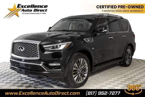 2019 Infiniti QX80 for sale at Excellence Auto Direct in Euless TX