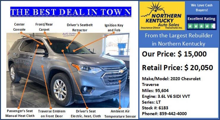 2020 Chevrolet Traverse LT Cloth