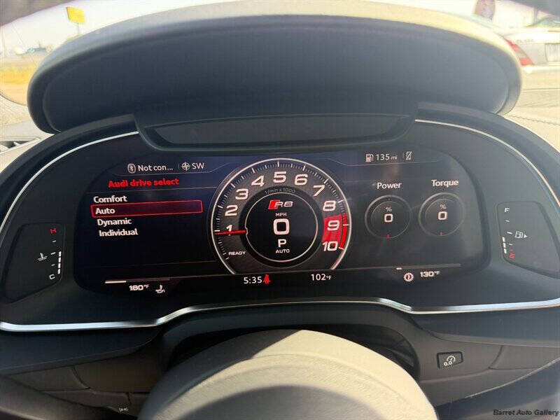 2023 Audi R8 5.2 V10 performance