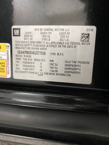 2014 Buick Enclave Leather