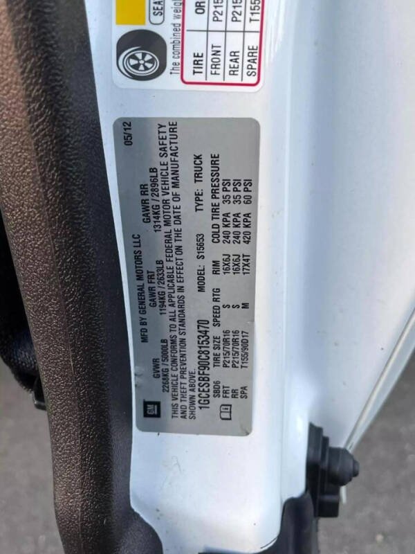 2012 Chevrolet Colorado Work Truck