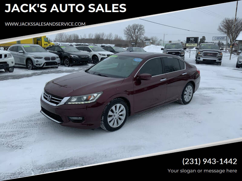 2014 Honda Accord for sale at JACK'S AUTO SALES in Traverse City MI