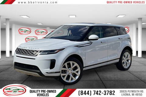 2020 Land Rover Range Rover Evoque for sale at Best Bet Auto in Livonia MI
