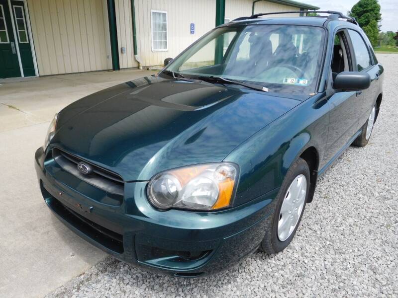 2004 Subaru Impreza for sale at WESTERN RESERVE AUTO SALES in Beloit OH
