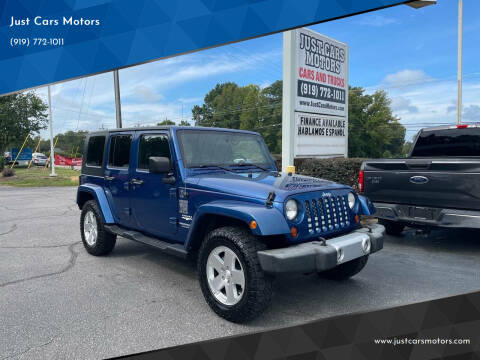 2009 Jeep Wrangler Unlimited for sale at Just Cars Motors in Raleigh NC