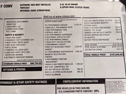 2026 Chevrolet Corvette Stingray