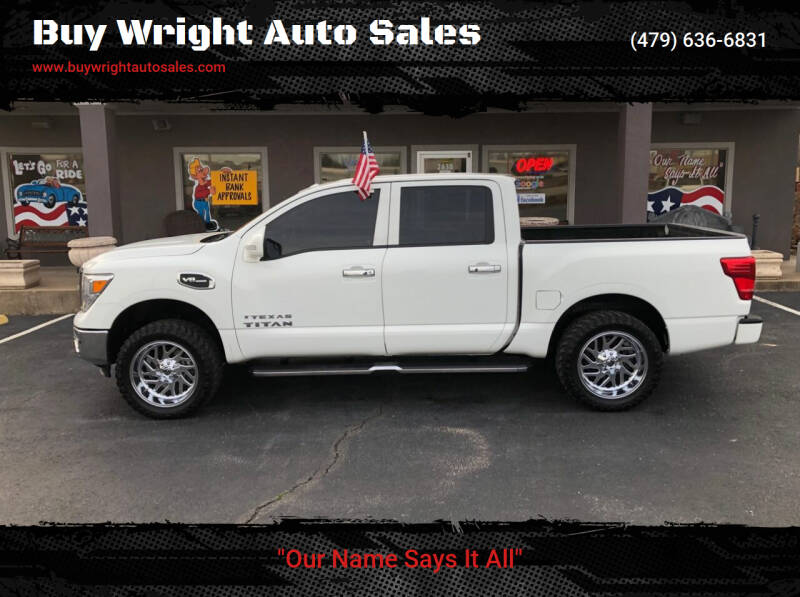 2017 Nissan Titan for sale at Buy Wright Auto Sales in Rogers AR