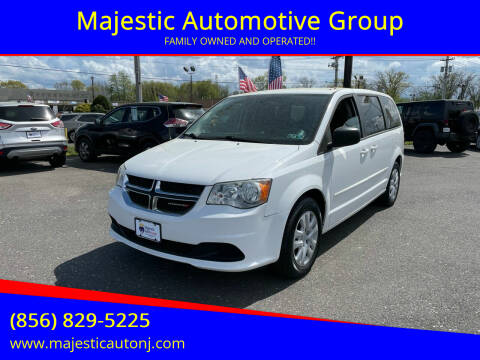 2015 Dodge Grand Caravan for sale at Majestic Automotive Group in Cinnaminson NJ