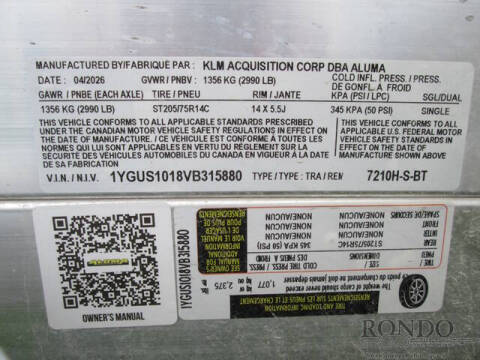 2027 Aluma Aluminum Single Axle Utility 7