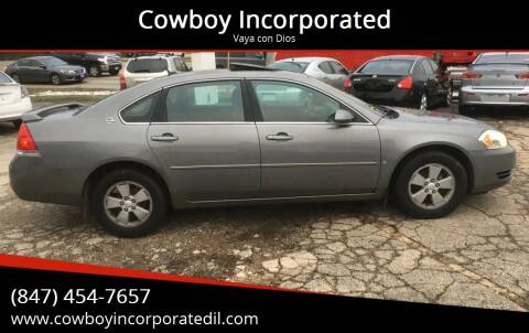 2006 Chevrolet Impala for sale at Cowboy Incorporated in Waukegan IL