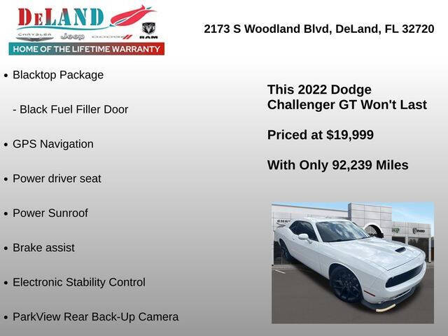 2022 Dodge Challenger GT
