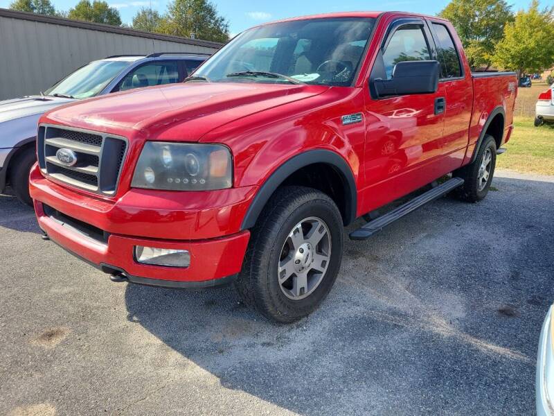 2004 Ford F-150 for sale at Carolina Car Co INC in Greenwood SC