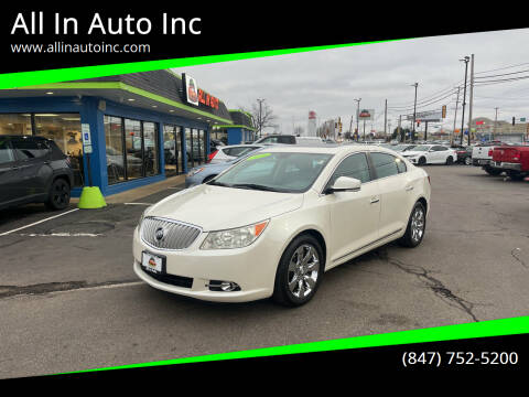 2010 Buick LaCrosse for sale at All In Auto Inc in Palatine IL