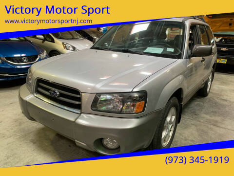 2004 Subaru Forester for sale at Victory Motor Sport in Paterson NJ