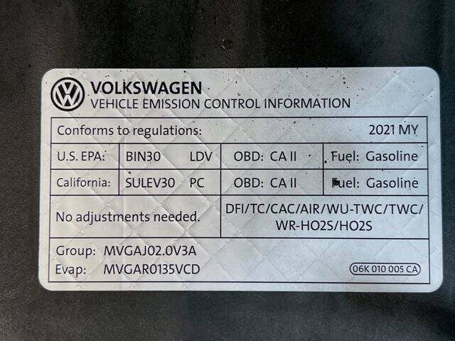 2021 Volkswagen Passat SE