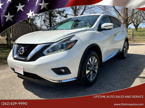 2018 Nissan Murano for sale at Lifetime Auto Sales and Service in West Bend WI