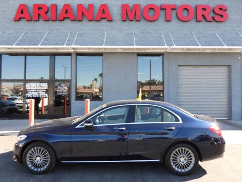 2015 Mercedes-Benz C-Class for sale at Ariana Motors LLC- Boulder highway in Las Vegas NV