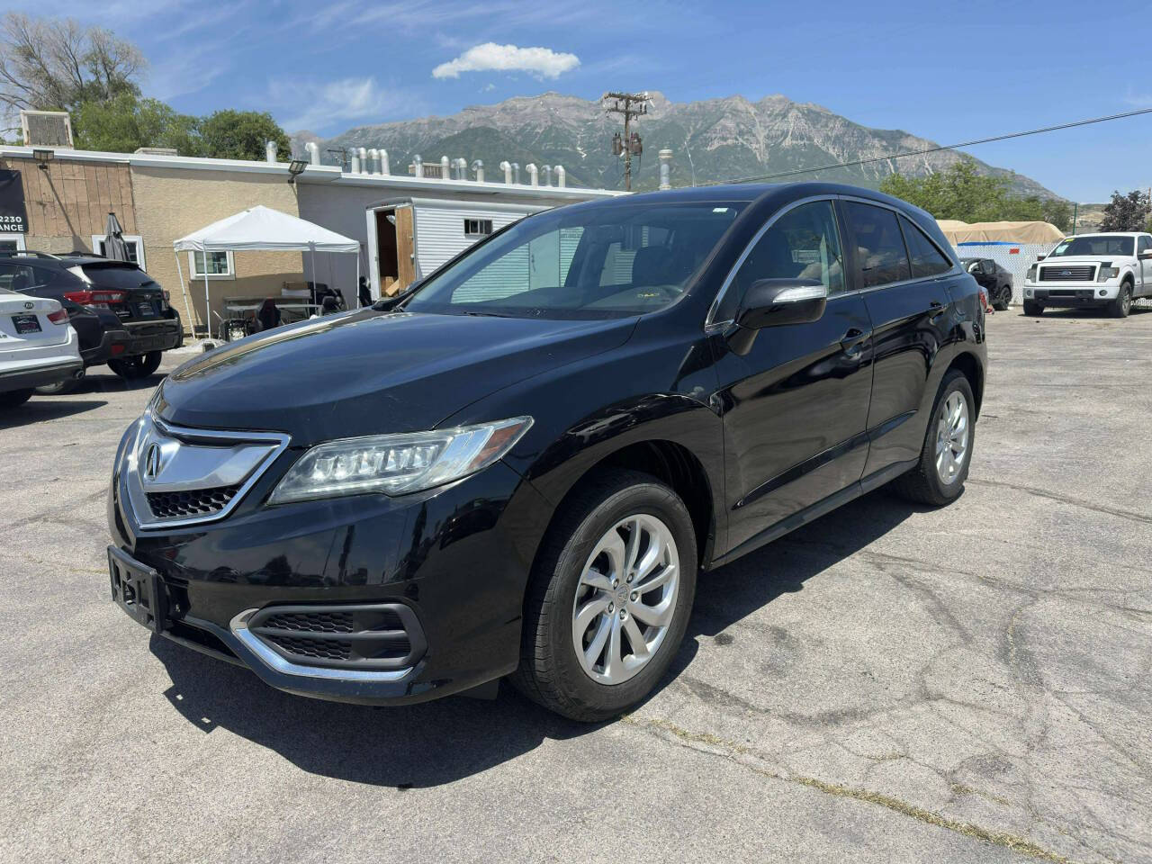Black 2017 Acura RDX w/Tech AWD 4dr SUV w/Technology Package 1
