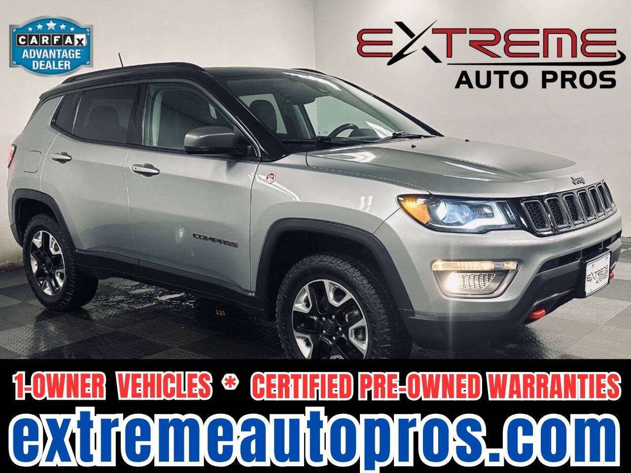 2018 Jeep Compass for sale at Extreme Auto Pros in Parma Heights, OH