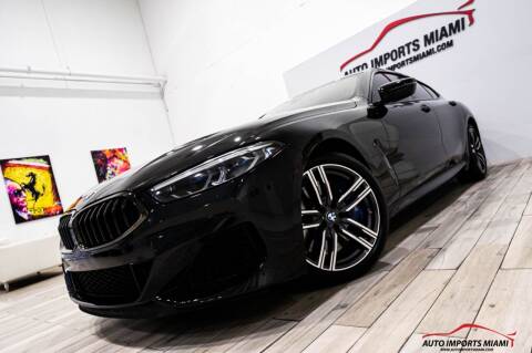 2021 BMW 8 Series for sale at AUTO IMPORTS MIAMI in Fort Lauderdale FL