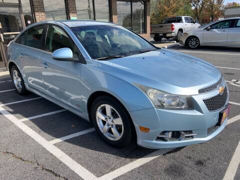 2012 Chevrolet Cruze for sale at East Carolina Auto Exchange in Greenville NC