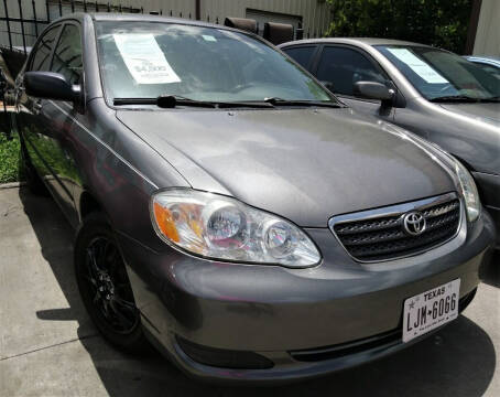 2007 Toyota Corolla for sale at TEXAS MOTOR CARS in Houston TX