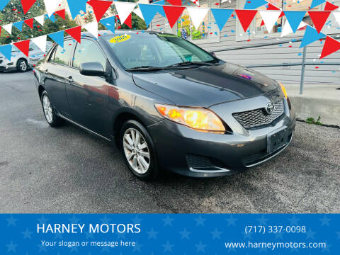 2009 Toyota Corolla for sale at HARNEY MOTORS in Gettysburg PA