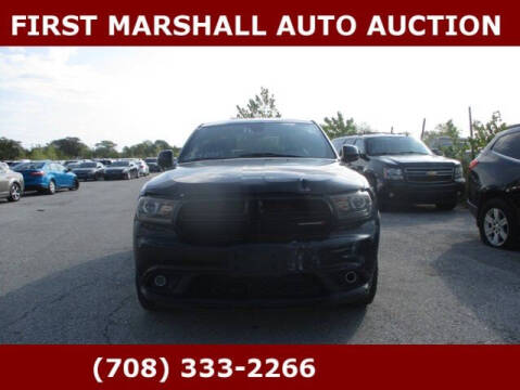 2016 Dodge Durango for sale at First Marshall Auto Auction in Harvey IL