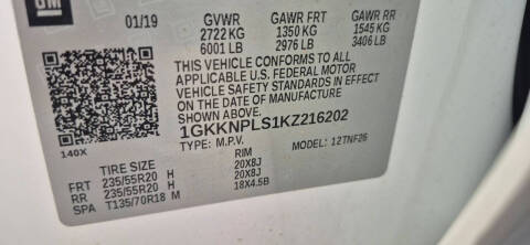 2019 GMC Acadia Denali