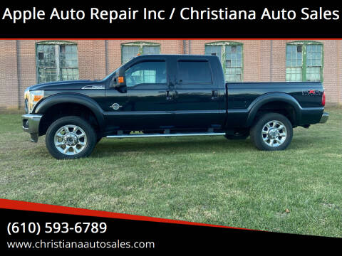 2011 Ford F-350 Super Duty for sale at Apple Auto Repair Inc / Christiana Auto Sales in Christiana PA