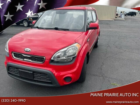 2013 Kia Soul for sale at Maine Prairie Auto INC in Saint Cloud MN