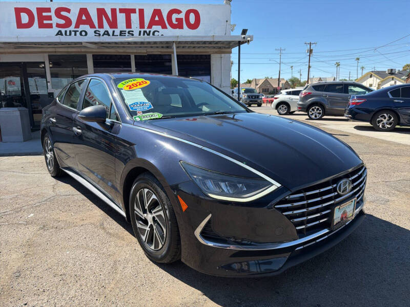 2020 Hyundai Sonata Hybrid Blue