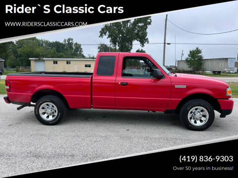 2008 Ford Ranger for sale at Rider`s Classic Cars in Millbury OH