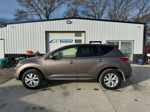 2013 Nissan Murano for sale at A & B AUTO SALES in Chillicothe MO