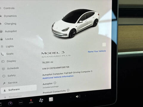 2021 Tesla Model 3 Standard Range Plus