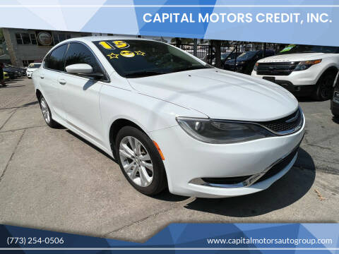 2015 Chrysler 200 for sale at Capital Motors Credit, Inc. in Chicago IL