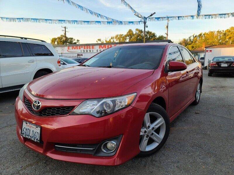 2012 Toyota Camry for sale at Empire Motors in Montclair CA