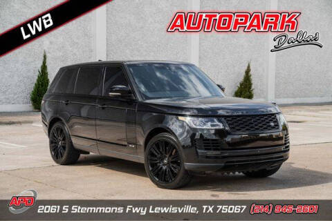 2018 Land Rover Range Rover Supercharged LWB