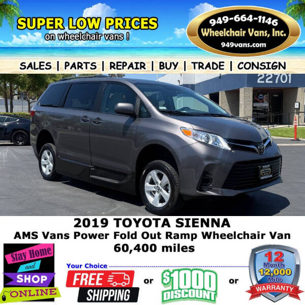 2019 Toyota Sienna LE 8-Passenger