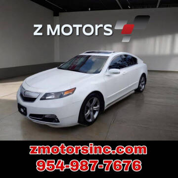 2012 Acura TL for sale at Z Motors in North Lauderdale FL